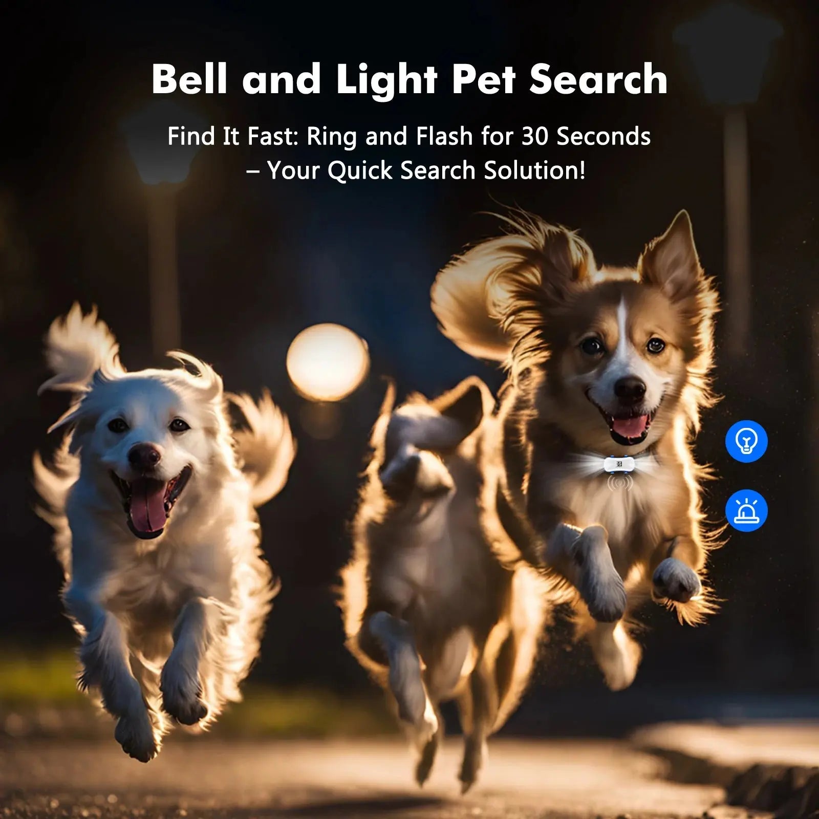 ‌4G Dog Cat GPS Tracker for Pets - Waterproof Smart Locator with App, Live Tracking & Light/Sound Search, Free Trial Included willgetstore